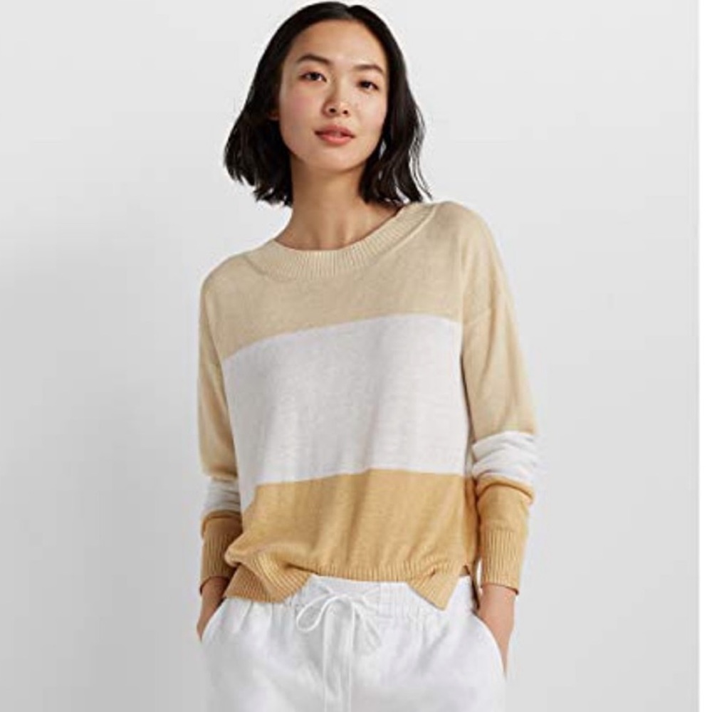 NWOT Club Monaco Knit Striped Sweater